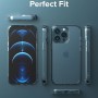Матово-прозрачный чехол для iPhone 13 Pro Max, Ringke Fusion Matte Clear, с силиконовыми гранями Матово-прозрачный чехол для iPhone 13 Pro Max, Ringke Fusion Matte Clear, с силиконовыми гранями