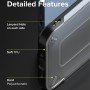 Чехол для iPhone 13 Pro Max, Ringke UX Matte Clear, прозрачно-матовый с черными силиконовыми гранями