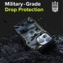 Противоударный чехол для iPhone 13 Pro Max, Ringke Fusion X Design Camo Black