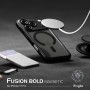 Чехол Ringke для iPhone 17 Pro, Fusion Bold Magnetic, Matte Smoke