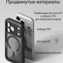 Чехол Ringke для iPhone 17 Pro, Fusion Bold Magnetic, Matte Smoke
