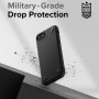 Гелевый чехол для iPhone 7 / 8 / SE, Ringke Onyx Black, черный