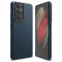 Гелевый чехол для Samsung S21 Ultra, Ringke Onyx Navy, синий Гелевый чехол для Samsung S21 Ultra, Ringke Onyx Navy, синий
