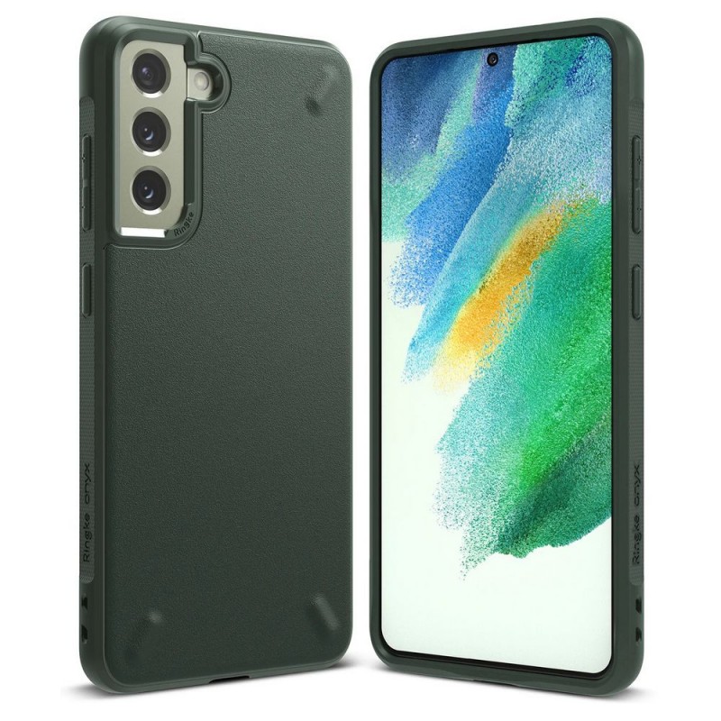Гелевый чехол для Samsung S21FE, Ringke Onyx Dark Green, зеленый Гелевый чехол для Samsung S21FE, Ringke Onyx Dark Green, зеленый