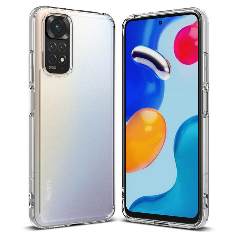 Матово-прозрачный чехол для Xiaomi Redmi Note 11 / 11S, Ringke Fusion Matte Clear, с силиконовыми гранями Матово-прозрачный чехол для Xiaomi Redmi Note 11 / 11S, Ringke Fusion Matte Clear, с силиконовыми гранями
