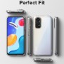 Матово-прозрачный чехол для Xiaomi Redmi Note 11 / 11S, Ringke Fusion Matte Clear, с силиконовыми гранями Матово-прозрачный чехол для Xiaomi Redmi Note 11 / 11S, Ringke Fusion Matte Clear, с силиконовыми гранями