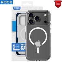 Для iPhone 17 Pro / 18 Pro чехол с магсейв RockSpace RPC3570 прозрачный
