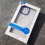 Чехол для iPhone 14 Pro Max, армированный Rock, матовый белый