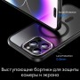 Чехол для iPhone 15 Pro, Rock RPC3214, матовый серый