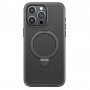 Чехол для iPhone 15 Pro Max, Rock RPC3260, MagSafe-подставка, черный