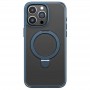 Чехол для iPhone 15 Pro Max, Rock RPC3260, MagSafe-подставка, синий