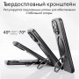 Чехол для iPhone 15 Pro Max, Rock RPC3260, MagSafe-подставка, черный