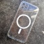 MagSafe чехол на iPhone 11, J-Case, прозрачный
