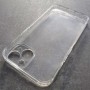 Прозрачный силиконовый чехол для Apple iPhone 14, J-Case