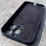 Чехол для iPhone 16 Pro max, силиконовый черный, защита камеры, Magsafe
