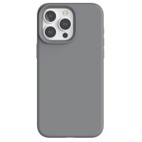 Чехол с MagSafe для iPhone 16 Pro Silicone Case, Premium, (без рисунка) графит