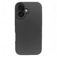 Чехол с MagSafe для iPhone 17 Silicone Case, Premium, (без рисунка) черный