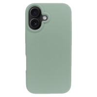 Чехол с MagSafe для iPhone 17 Silicone Case, Premium, (без рисунка) оливковый