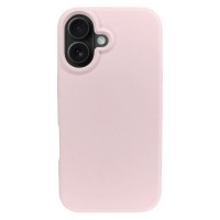 Чехол с MagSafe для iPhone 16 Silicone Case, Premium, (без рисунка) розовый