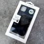 Magsafe Чехол для iPhone 11 Fashio Silicone Case, с логотипом, черный