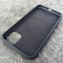 Magsafe Чехол для iPhone 11 Fashio Silicone Case, с логотипом, серый