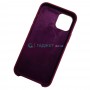 Чехол Silicone Case для Apple iPhone 12 / 12 Pro, марсала