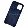 Чехол Silicone Case для Apple iPhone 12 / 12 Pro, темно-синий