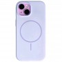 Magsafe Чехол для iPhone 11 Fashio Silicone Case, с логотипом, голубой