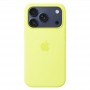 Magsafe Чехол для iPhone 17 Pro Silicone Case, HiCopy, с логотипом, Neon Yellow