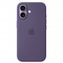 Magsafe Чехол для iPhone 17 Silicone Case, HiCopy, с логотипом, Fog Purple