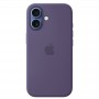 Magsafe Чехол для iPhone 17 Silicone Case, HiCopy, с логотипом, Fog Purple