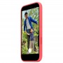 Magsafe Чехол для iPhone 17 Silicone Case, HiCopy, с логотипом Bright Guava Pink