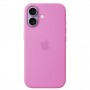 Magsafe Чехол для iPhone 17 Silicone Case, HiCopy, с логотипом Electric Lavander Purple