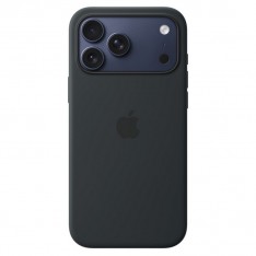 Magsafe Чехол для iPhone 17 Pro Max Silicone Case, HiCopy, с логотипом, черный