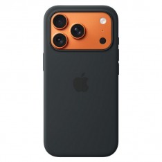 Magsafe Чехол для iPhone 17 Pro Silicone Case, HiCopy, с логотипом, черный