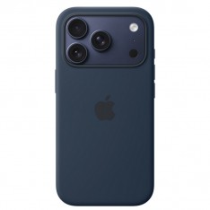 Magsafe Чехол для iPhone 17 Pro Silicone Case, HiCopy, с логотипом, синий