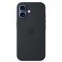 Чехол для iPhone 17 Silicone Case, с логотипом, черный