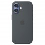 Чехол для iPhone 17 Silicone Case, с логотипом, графитовый