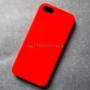 Чехол Silicone Case для Apple iPhone 5 / iPhone SE, красный