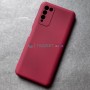 Cиликоновый чехол для Huawei Honor 10X Lite, марсала