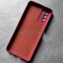 Cиликоновый чехол для Huawei Honor 10X Lite, марсала