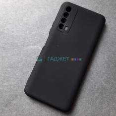 Cиликоновый чехол для Huawei P Smart 2021, черный