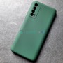 Cиликоновый чехол для Huawei P Smart 2021, темно-зеленый