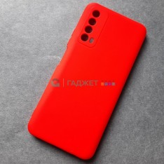 Cиликоновый чехол для Huawei P Smart 2021, красный