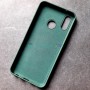 Cиликоновый чехол для Huawei P20 Lite, зеленый