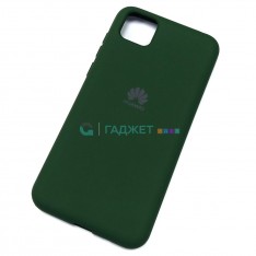Силиконовый чехол Silicone Cover для Huawei Y5P / Honor 9S, темно-зеленый