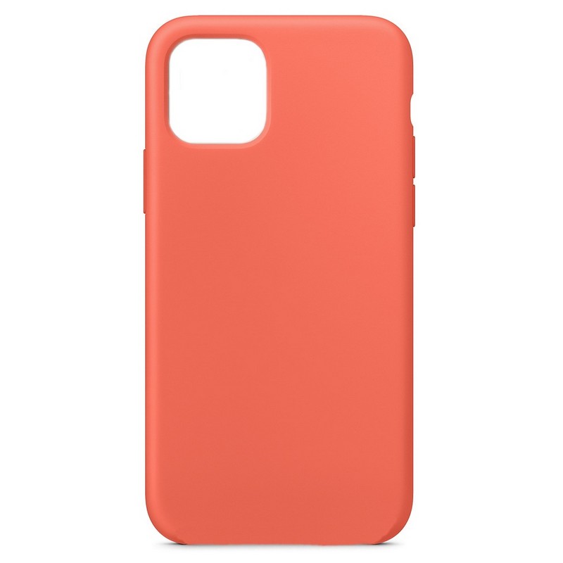 Силиконовый чехол Silicone Case для Apple iPhone 11, без лого №2 (светло-оранжевый) Силиконовый чехол Silicone Case для Apple iPhone 11, без лого №2 (светло-оранжевый)
