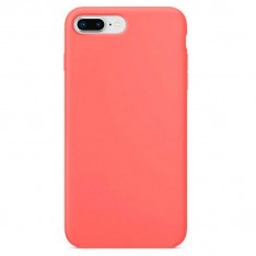 Силиконовый чехол Silicone Case для Apple iPhone 7 / 8 plus №29 (персик)