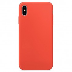 Силиконовый чехол Silicone Case для Apple iPhone X / XS №13 (оранжевый)