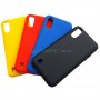 Силиконовый чехол Silicone Cover для Samsung A01, синий